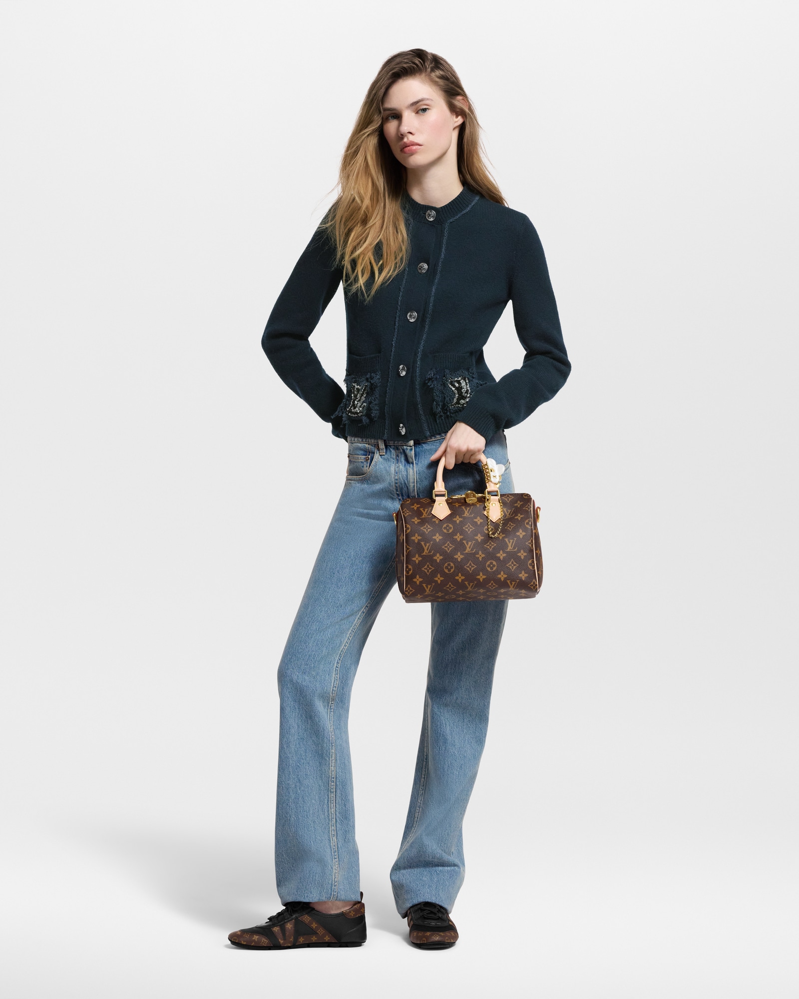 LV Hair Clip Bag Charm . - Luxury Accessories - M02868 Naturel
